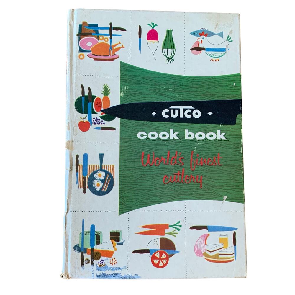 Cutco Cookbook World's Finest Cutlery Vintage 1956 Volume 1 Hardcover